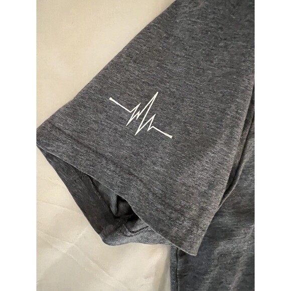 Rush Athletics Shirt Men’s XL Gray They Run We Fly TRWF - Picture 4 of 7